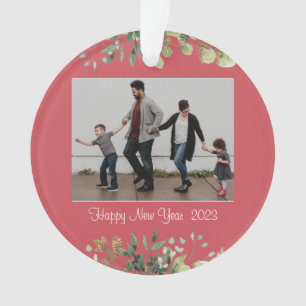 Neujahr - Akrylverzierung Ornament
