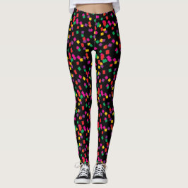 Neujahr Confetti Leggings
