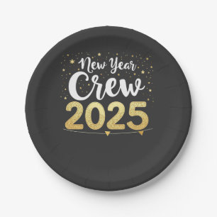 Neujahr Crew 2025 Cousin Crew Matching Family Pappteller