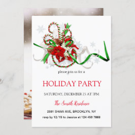 Neujahr Dekoration loli Pop, Weihnachtsstar Invit Einladung