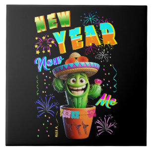 Neujahr Fliese