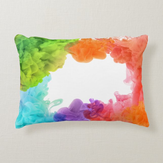 Neujahr - gebürstetes Polyester Dekokissen (Vorderseite)