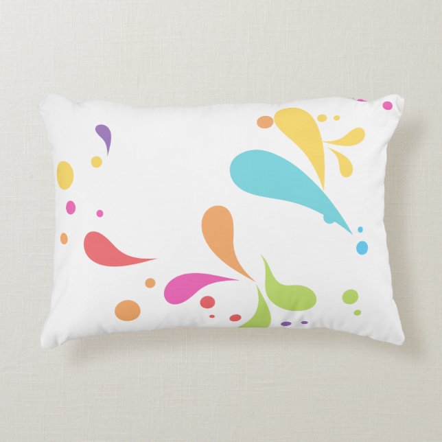 Neujahr - gebürstetes Polyester Dekokissen (Vorderseite)