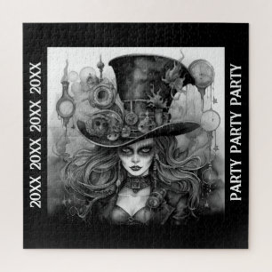 Neujahr Geburtstag Halloween-Party Steampunk Puzzle