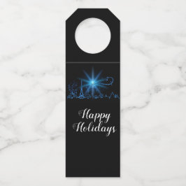 Neujahr in Paris Flaschenanhänger