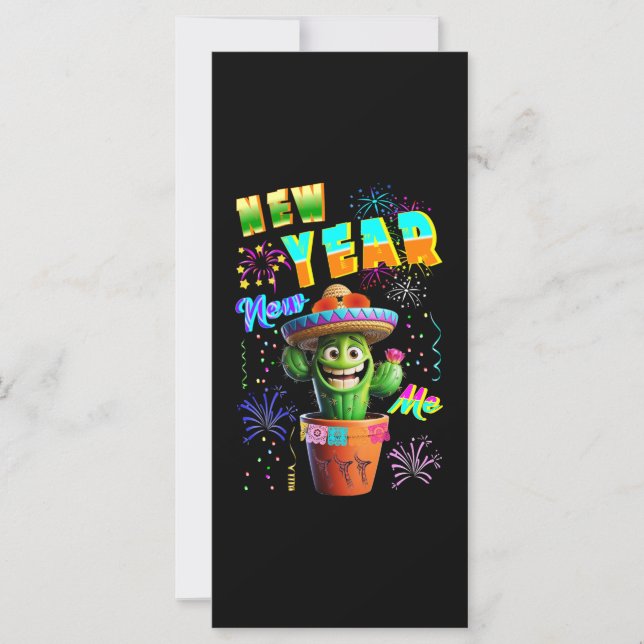 Neujahr Karte (Vorderseite)