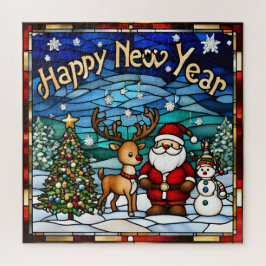 Neujahr Kinderpuzzle Puzzle