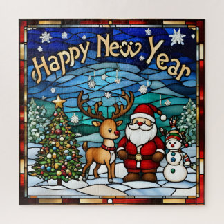 Neujahr Kinderpuzzle Puzzle
