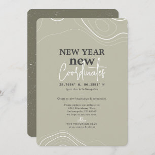 Neujahr koordiniert Ankündigung über den Umzug von