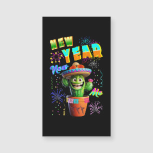 Neujahr Magnetkarte