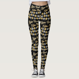Neujahr New Me, Happy New Year 2024 Stilvoll Schwa Leggings