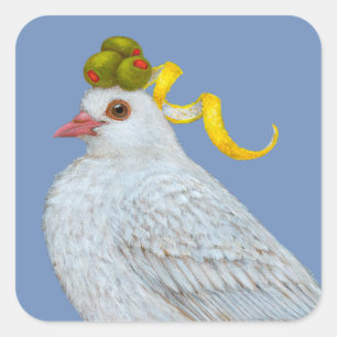 Neujahr Nina Aufkleber