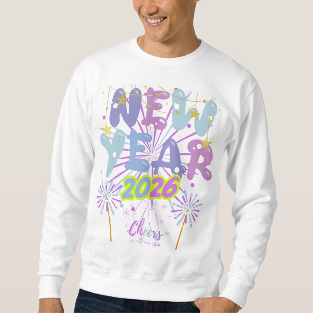 Neujahr Sweatshirt (Vorderseite)