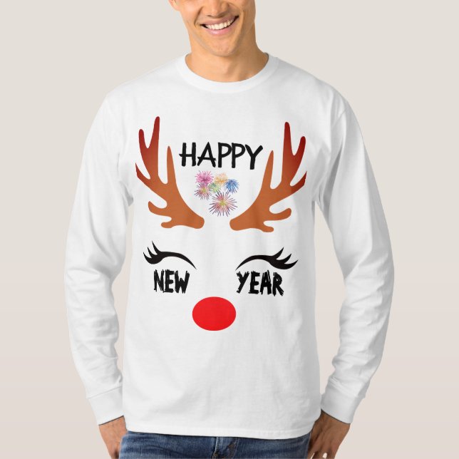 Neujahr T-Shirt (Vorderseite)