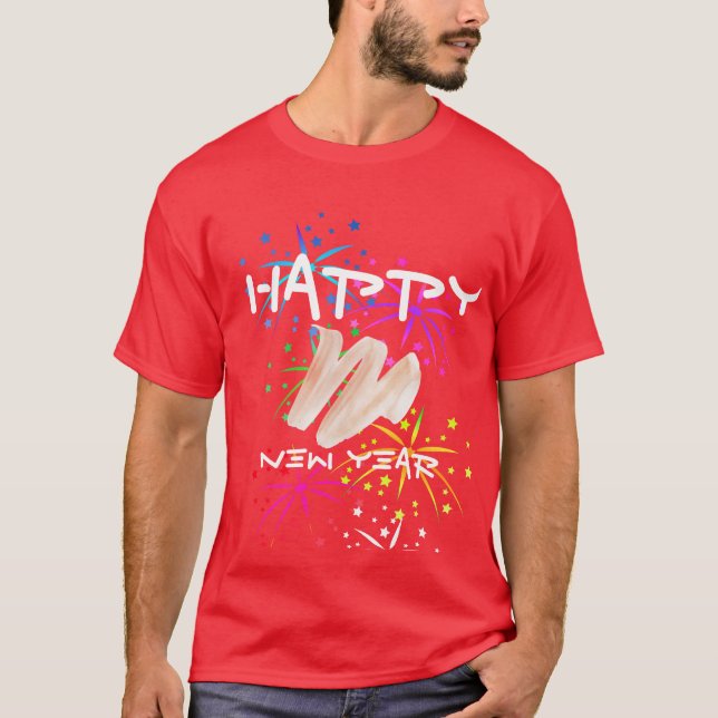 Neujahr T-Shirt (Vorderseite)