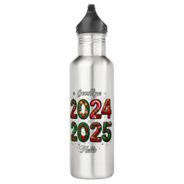 Neujahr Wasserflaschen