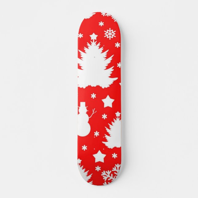 Neujahresmuster Skateboard (Vorne)