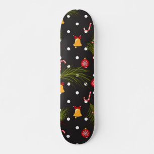 Neujahresmuster Skateboard