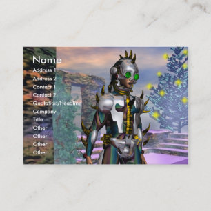 NEUJAHRESTAG EINES ZYBORGS VISITENKARTE