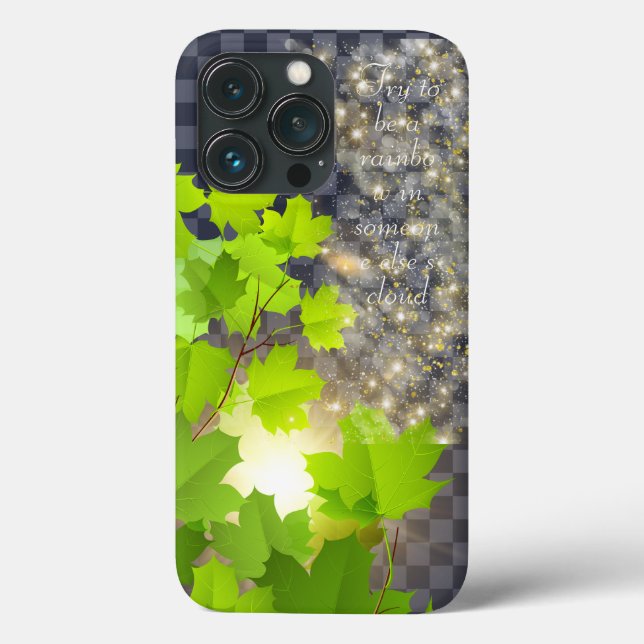 Neujahrs Case-Mate Barely There Apple iPhone 13 Pr Hülle (Rückseite)