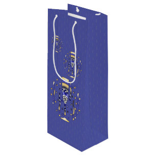 Neujahrs-Toasts-Geschenktasche Geschenktüte Für Weinflaschen