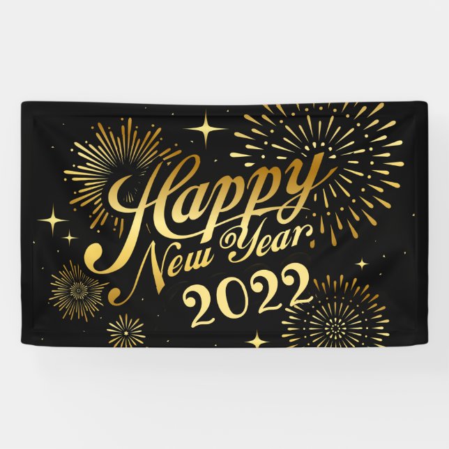 Neujahrsbanner Banner (Horizontal)