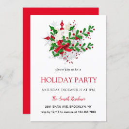 Neujahrsdekoration , Weihnachtsstern Einladung