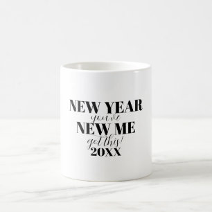 Neujahrsentschließung Inspiration Motivierend Kaffeetasse