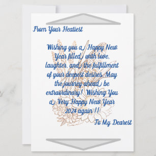 Neujahrsexklusive Grüße