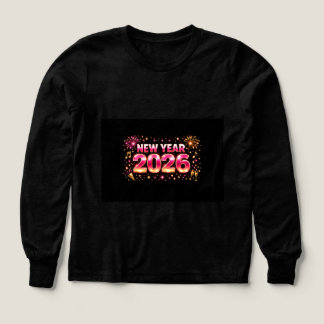 Neujahrsfeier 2026 T-Shirt | Stylische Party