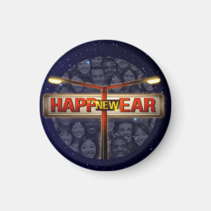 Neujahrsfeier : Neues Glück: 31. Dezember  Magnet