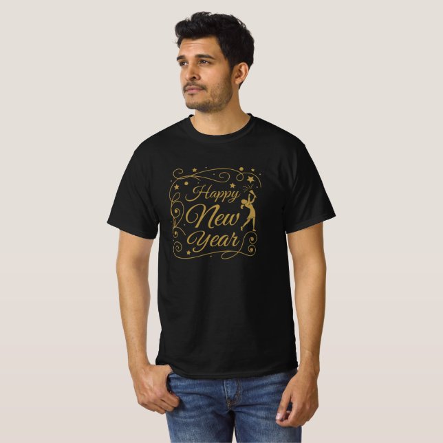 Neujahrsfeier T-Shirt (Vorne ganz)