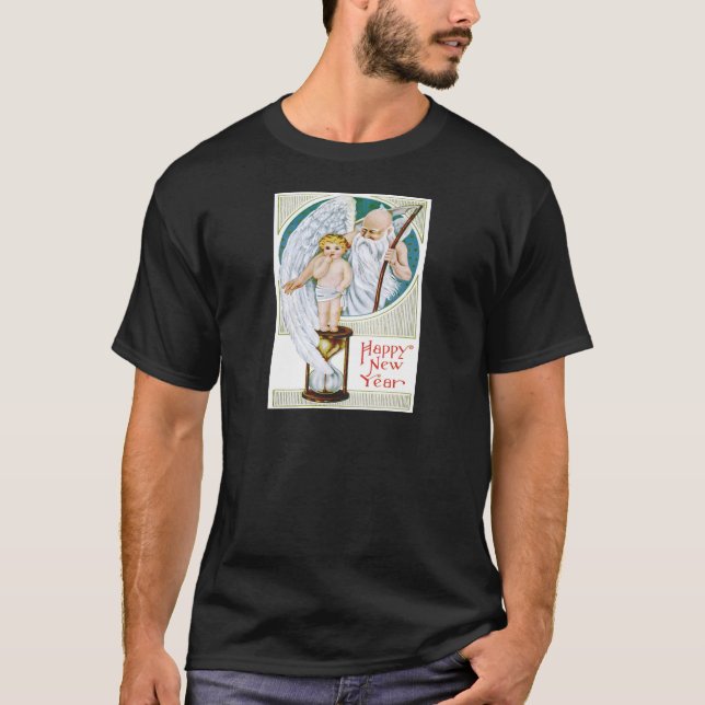 Neujahrsferien des Vaters T-Shirt (Vorderseite)