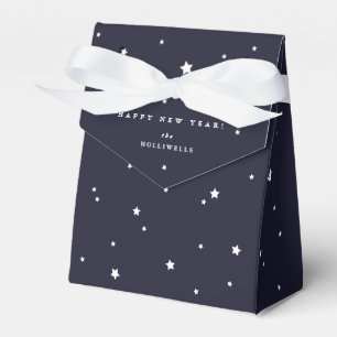 Neujahrsfest der personalisierten Marine und der W Geschenkschachtel