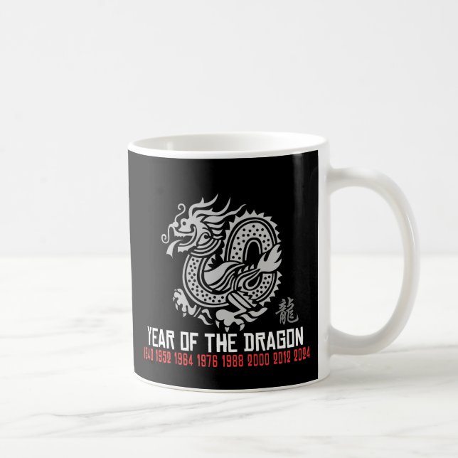 Neujahrsfest-Drache Tasse (Rechts)
