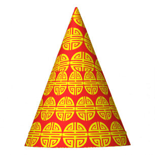 Neujahrsfestlanglebigkeits-Rothut Partyhütchen