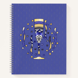 Neujahrsgeisterung Notizbuch