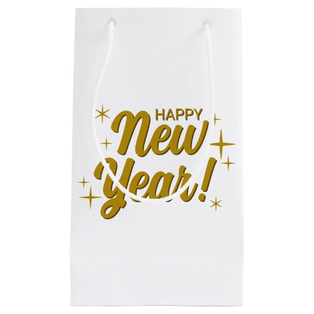 Neujahrsgeschenktüte Kleine Geschenktüte (Vorderseite)