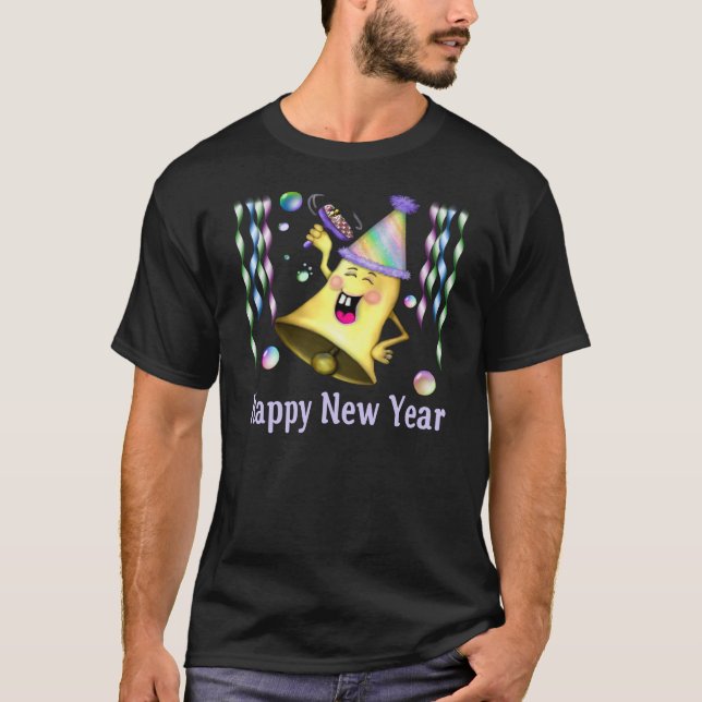 Neujahrsglocke T-Shirt (Vorderseite)