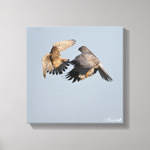 Neujahrsgrüße Leinwanddruck