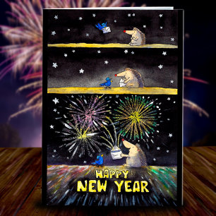 Neujahrsgrußkarte von Nicole Janes Feiertagskarte