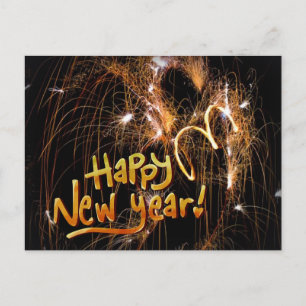 Neujahrskarte Postkarte