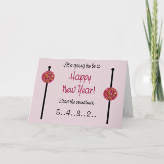 Neujahrskarte / Schwangerschaftsankündigung Feiertagskarte