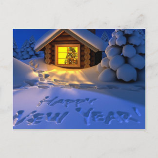 Neujahrskarten Feiertagspostkarte