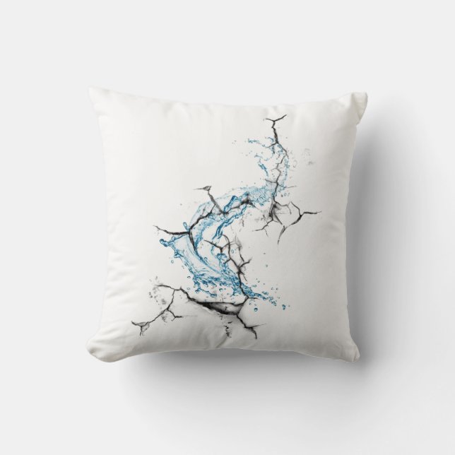 Neujahrskissen 16 Zoll x 16 Zoll Kissen (Vorderseite)