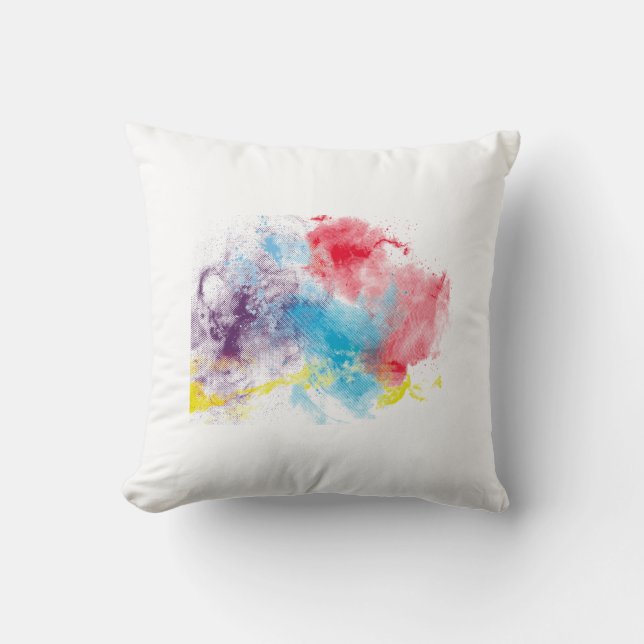 Neujahrskissen 16 Zoll x 16 Zoll Kissen (Vorderseite)