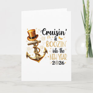 Neujahrskreuzfahrt 2026 Nye Boozing Cruisin' Grupp Karte
