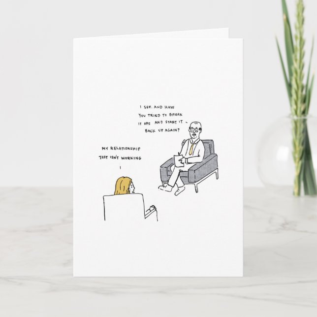 Neujahrsneustart Feiertagskarte (Vorderseite)