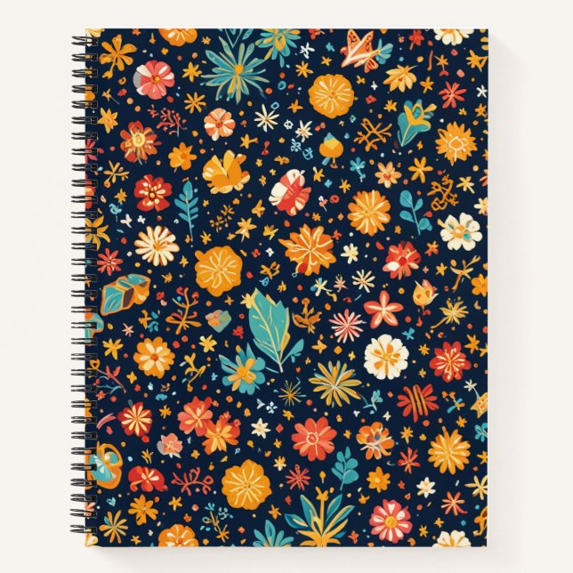 NeujahrsNotebook Notizbuch (Vorderseite)