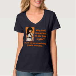 Neujahrsresolution: Funny & Confident T-Shirt
